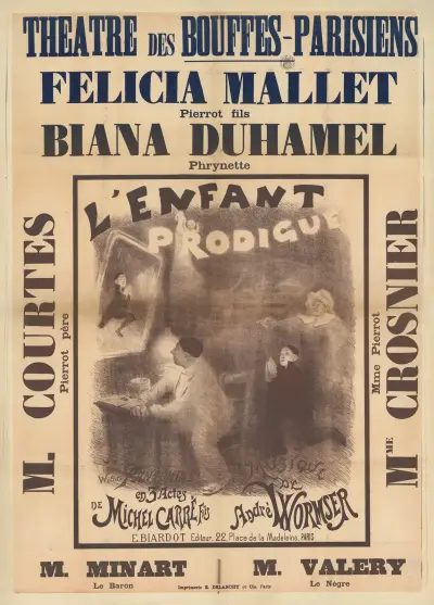 L’Enfant prodigue av Adolphe Léon Willette