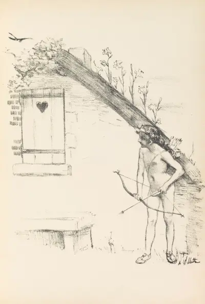 Matin de Printemps av Adolphe Léon Willette