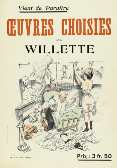 Vient De Paraître Oeuvres Choisies De Willette av Adolphe Léon Willette