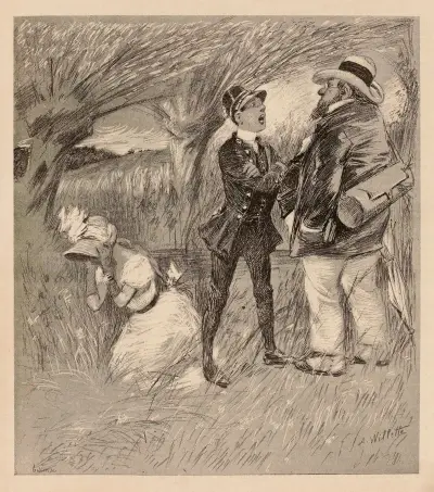 Vive les vacances, m’sieu d av Adolphe Léon Willette