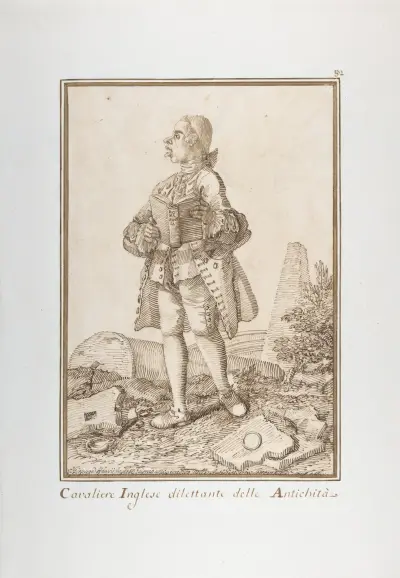 Joseph Henry of Straffan, Co. Kildare av Pier Leone Ghezzi