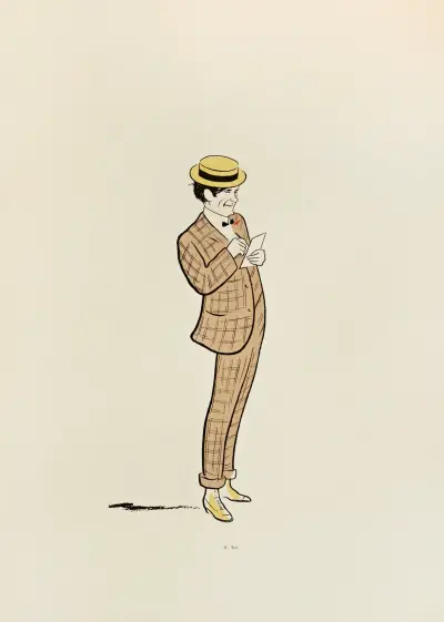 70 teckningar av Cappiello, plansch 50 av Leonetto Cappiello