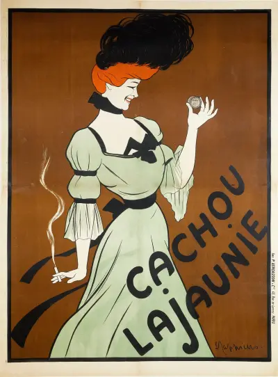 CACHOU LAJAUNIE av Leonetto Cappiello