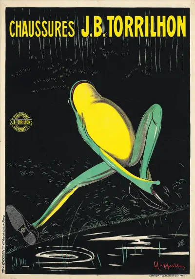 Chaussures J.B. Torrilhon av Leonetto Cappiello