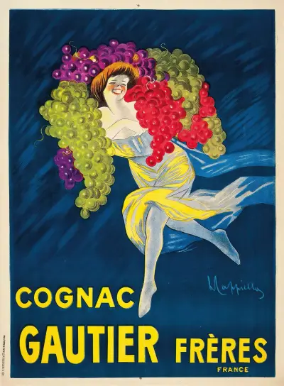 Cognac Gautier Frères av Leonetto Cappiello