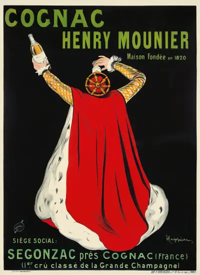 Cognac Henry Mounier av Leonetto Cappiello