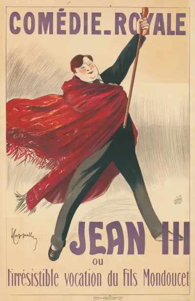 Comédie Royale. Jean III av Leonetto Cappiello