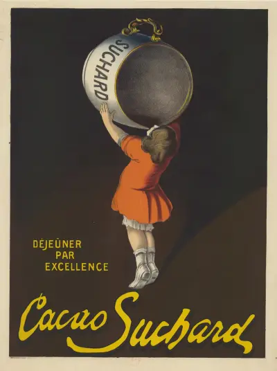Déjeûner par excellence Cacao Suchard av Leonetto Cappiello