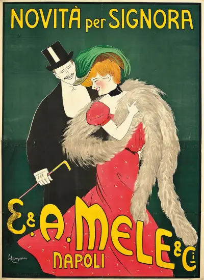 E. And A. Mele And Ci av Leonetto Cappiello