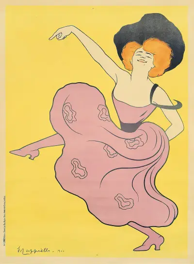 Folies-Bergère (1900.) av Leonetto Cappiello