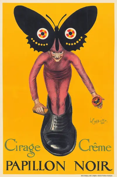 Papillon Noir av Leonetto Cappiello