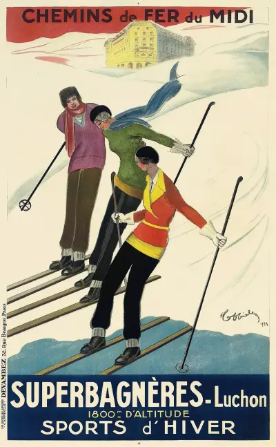 Superbagnères-Luchon av Leonetto Cappiello