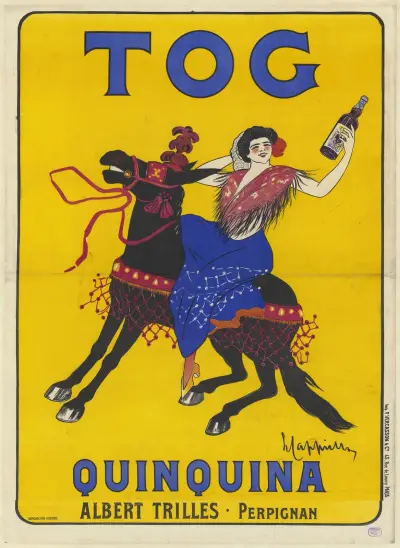 Tog. Quinquina. Albert Trilles-Perpignan av Leonetto Cappiello