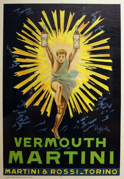 Vermouth Martini av Leonetto Cappiello