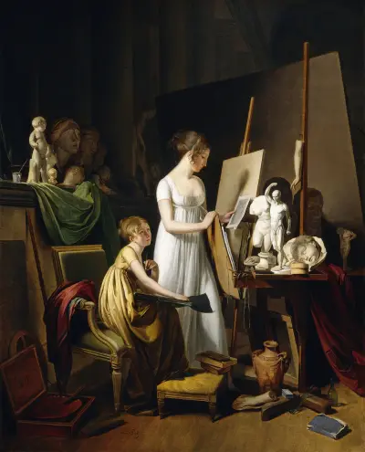 Pracownia malarza, Louis-Léopold Boilly
