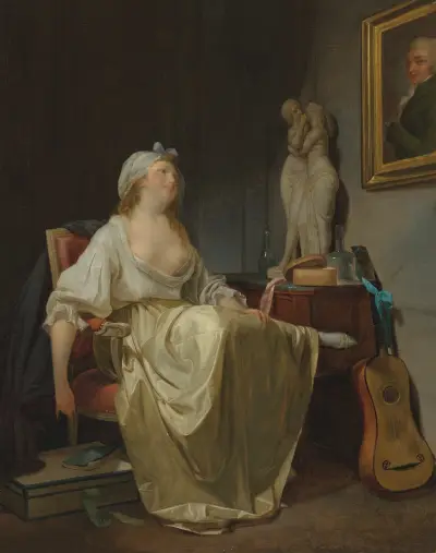 Przed toaletą, Louis-Léopold Boilly