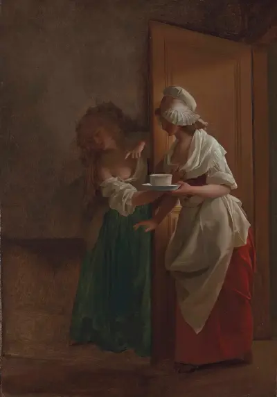 Filiżanka czekolady, Louis-Léopold Boilly