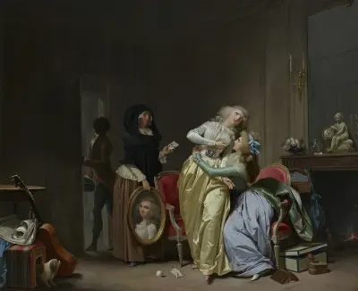 Les Malheurs de l’amour (The Sorrows of Love) av Louis-Léopold Boilly