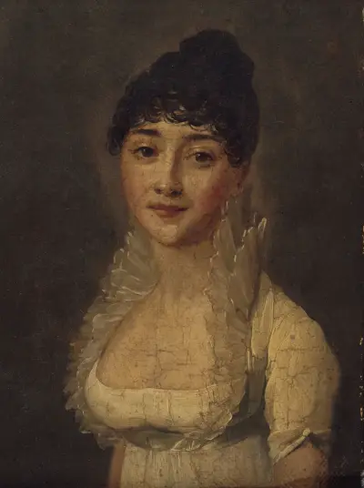 Portret kobiety w białej sukni, Louis-Léopold Boilly