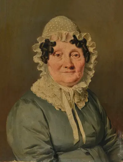 Portret kobiety tradycyjnie nazywanej Anne-Nicole-Apolline Pelée, Louis-Léopold Boilly