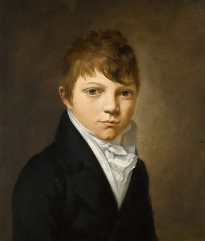 Porträtt av en ung pojke av Louis-Léopold Boilly
