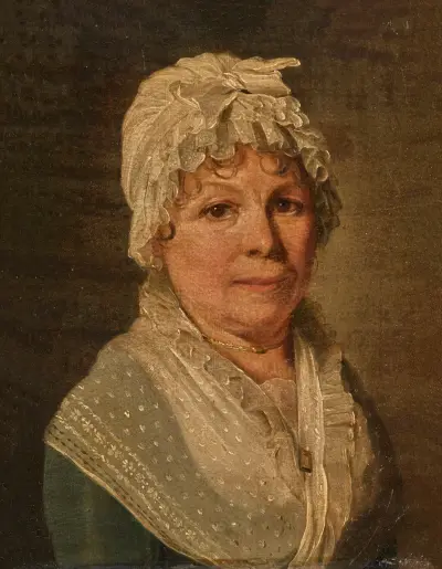 Portret starszej kobiety w koronkowym czepcu, Louis-Léopold Boilly