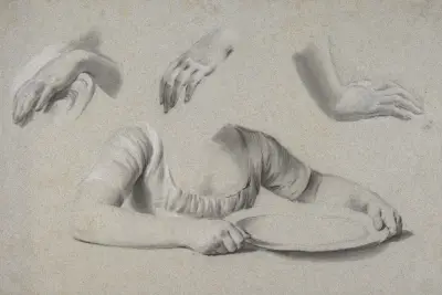 Studien der Hände von Louis-Léopold Boilly