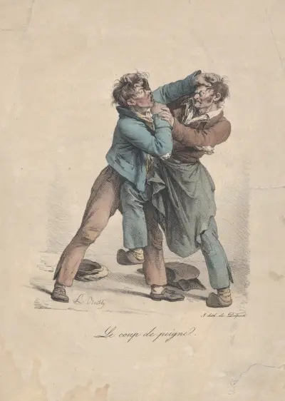 Puncz z grzebieniem, Louis-Léopold Boilly