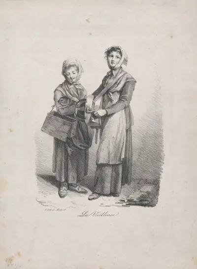 Kataryniarz, Louis-Léopold Boilly