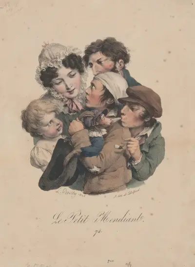 Mały żebrak, Louis-Léopold Boilly