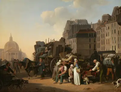 Przeprowadzka, Louis-Léopold Boilly