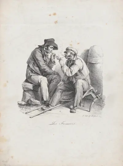 Kuřáci, Louis-Léopold Boilly