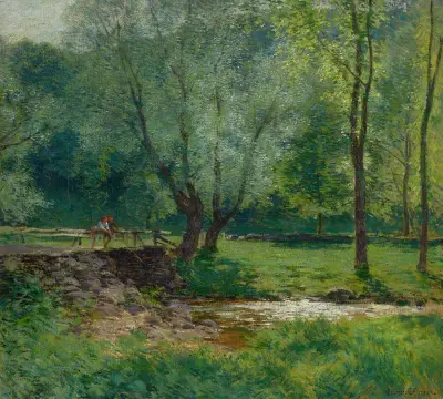 The Sun Kiss av Willard Leroy Metcalf