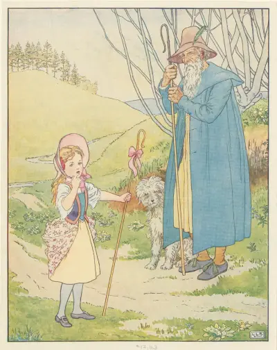 Lilla Bo-Peep av Leonard Leslie Brooke