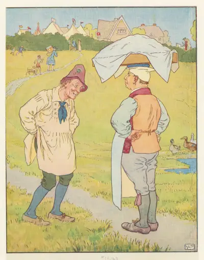 Enfaldige Simon och pastejbagaren av Leonard Leslie Brooke
