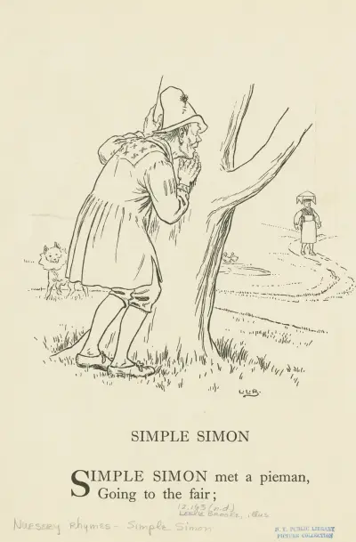 Simple Simon. av Leonard Leslie Brooke