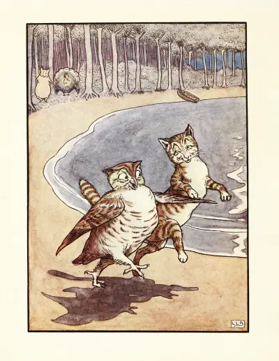 The jumblies and other nonsense verses Pl.2 av Leonard Leslie Brooke