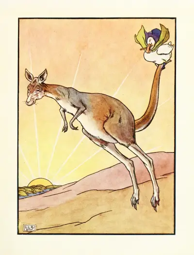 The jumblies and other nonsense verses Pl.3 av Leonard Leslie Brooke