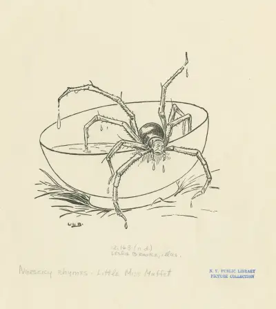 There came a big spider av Leonard Leslie Brooke