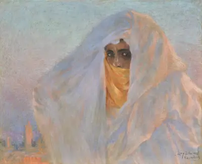 Lady of Marrakech av Lucien Lévy-Dhurmer