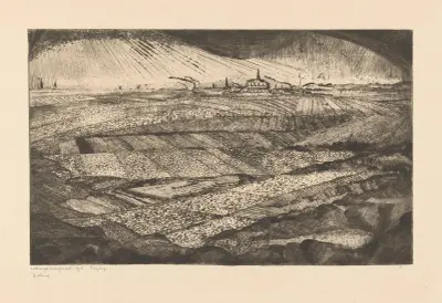 Landskap av Lodewijk Schelfhout