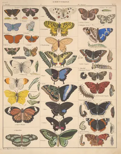 Abbildungen zu Oken’s Allgemeiner Naturgeschichte für alle Stände Pl.085 av Lorenz Oken