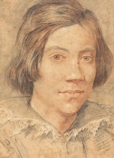 Bildnis eines jungen Mannes von Gian Lorenzo Bernini