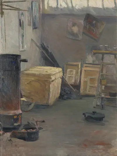 Atelierinterieur von Lotten Rönquist