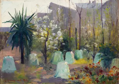 Südliches Frühlingslandschaft von Lotten Rönquist