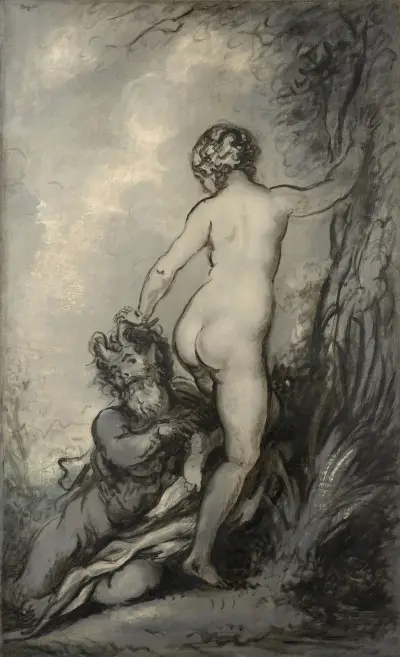 Pan et Syrinx av Louis Anquetin