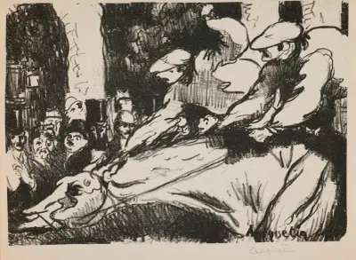 The Finish av Louis Anquetin