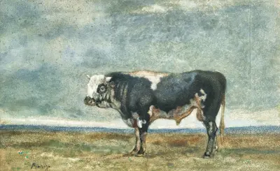 Tjur av Antoine-Louis Barye