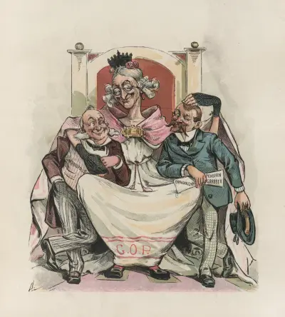 Eine glückliche Familie von Louis Dalrymple