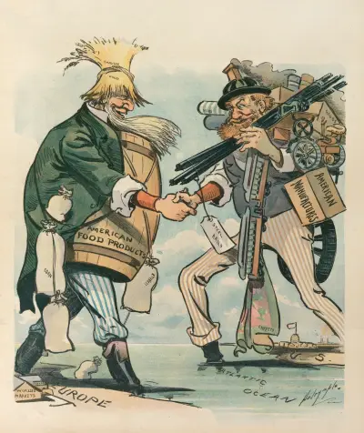 Amerikaner im Ausland von Louis Dalrymple